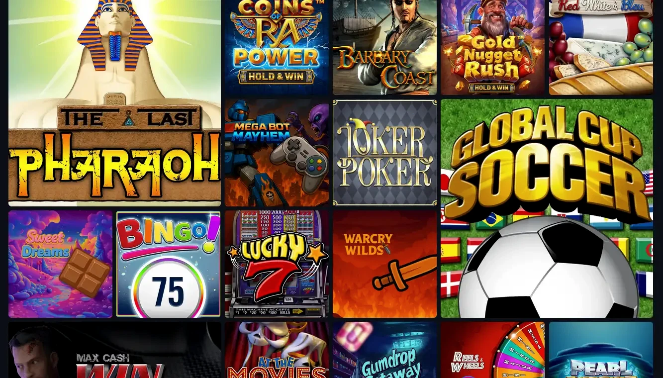 Overzicht spelaanbod Locowin online casino